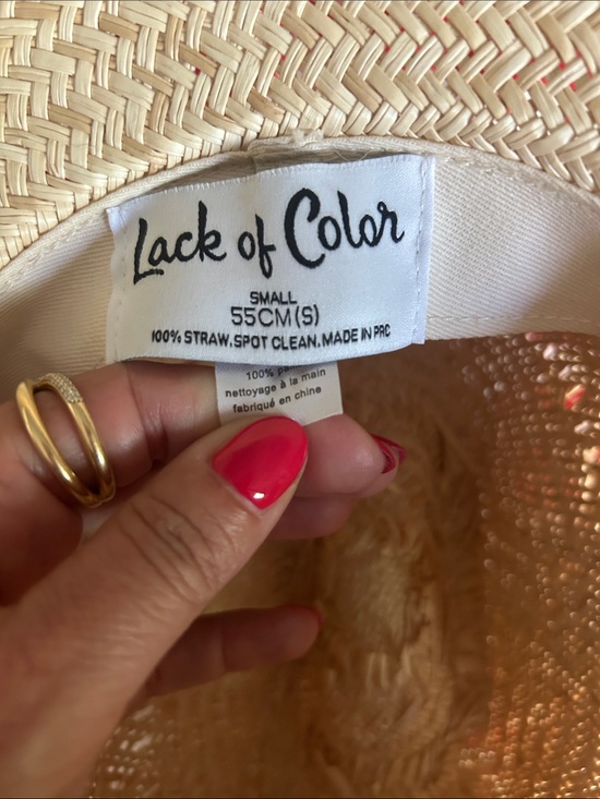 Lack Of Color Accessories - New Lack of Color Vista Palma Natural Straw Sun Hat - S - Revolve